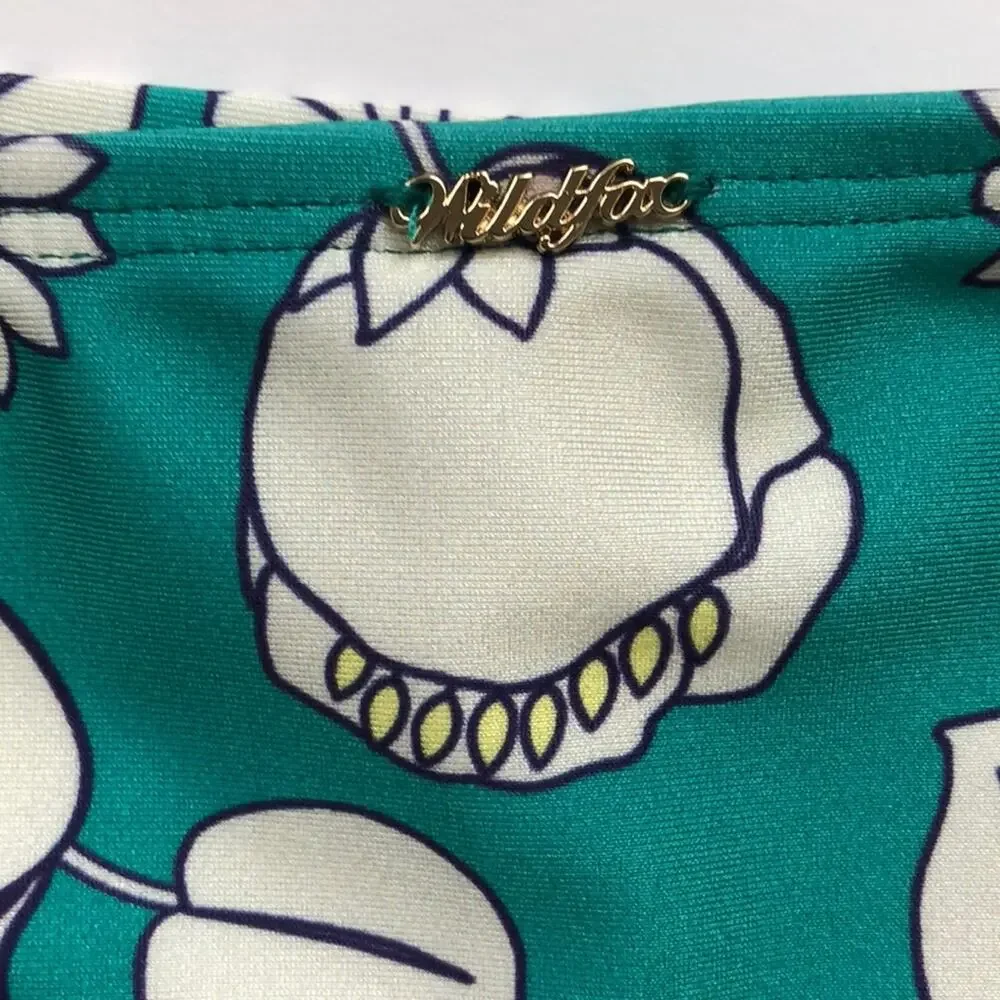 NWT Wildfox 60s Floral Swim Bottoms Size M